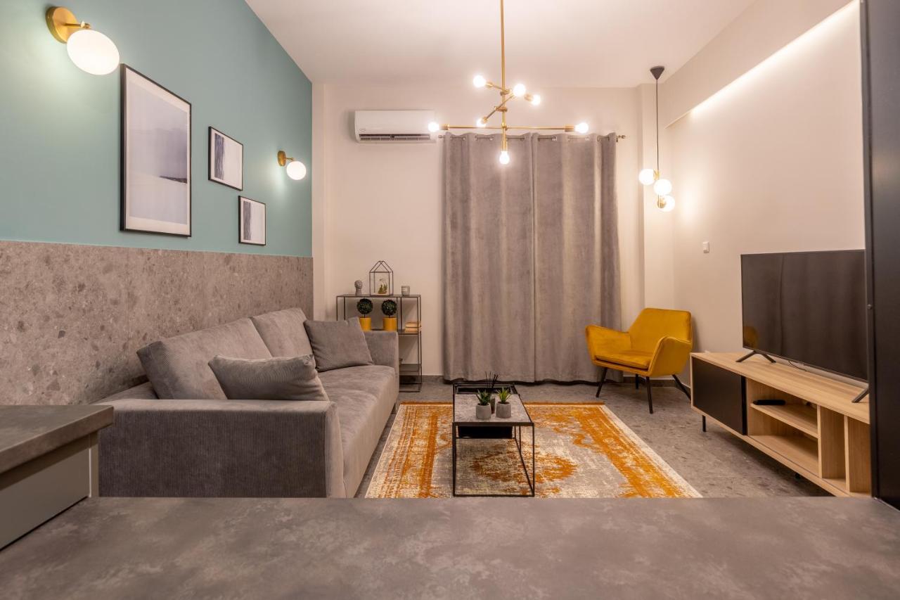 Elegant Apt 5' From Ampelokipi Metro Station Athene Buitenkant foto